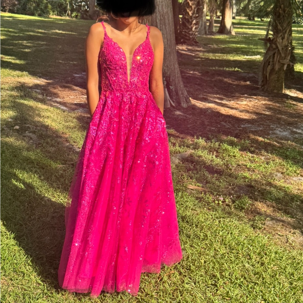 2 Cute - 00 Pink Prom Dress